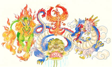 四靈獸|Four Holy Beasts